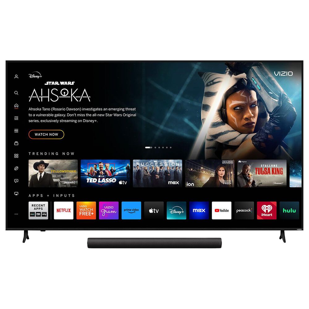 Vizio 86" 4K LED HDR TV w/SB, , large