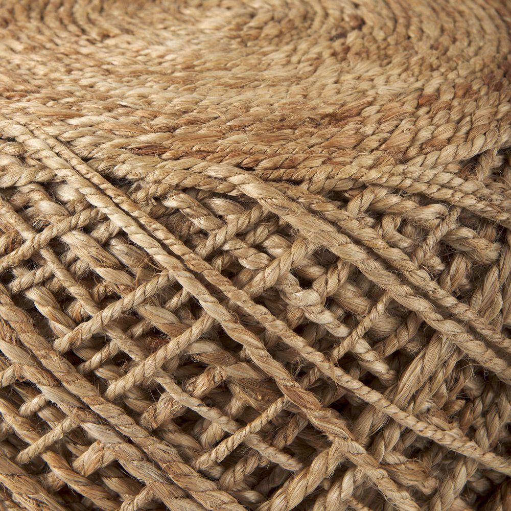 Mercana Allium Pouf in Medium Brown, , large