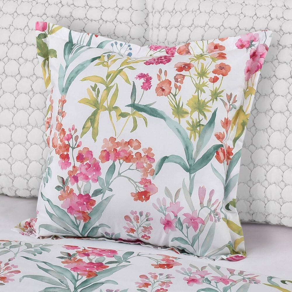 J. Queen New York Tallulah 18&quot; Square Throw Pillow in Pink, , large