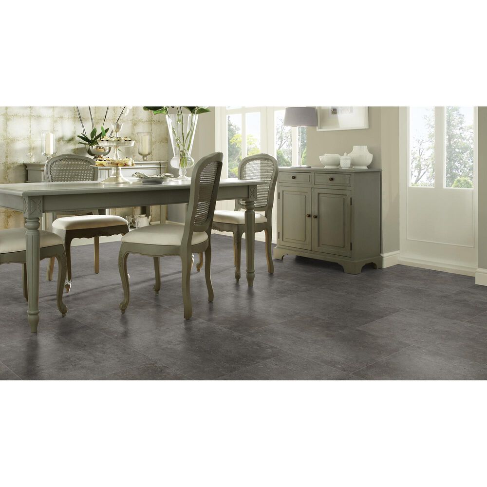 Karndean Korlok Select Oxford Grey 18&quot; x 24&quot; Luxury Vinyl Tile, , large