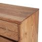 Home Trends & Design Aspen 6-Drawer Dresser in Smoked Acacia and Antique Zinc, , large