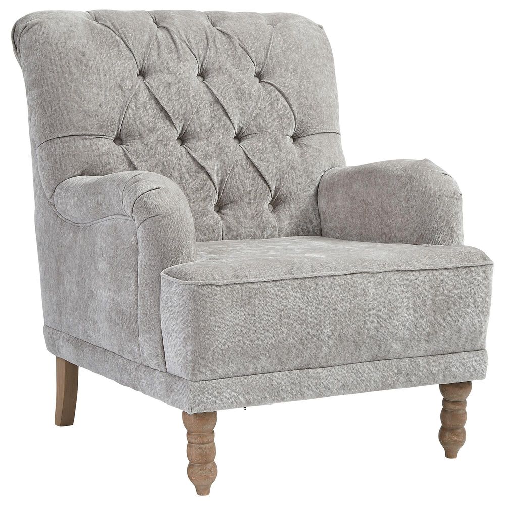 Signature Design by Ashley Dinara Accent Chair in Dove Gray, , large