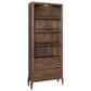 Legends Home Tranquility 80" Bookcase in Walnut, , large