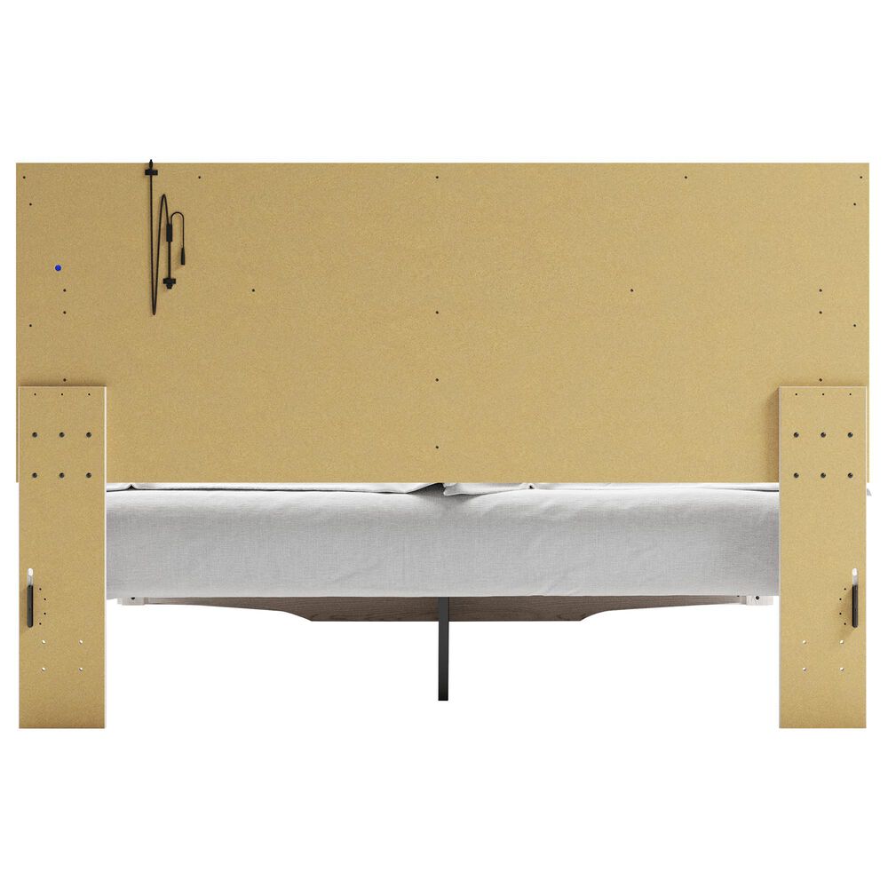 Ashley Altyra King Upholstered Storage Bed  in White, , large