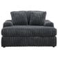Ashley Midnight-Madness Oversized Chaise in Gunmetal, , large
