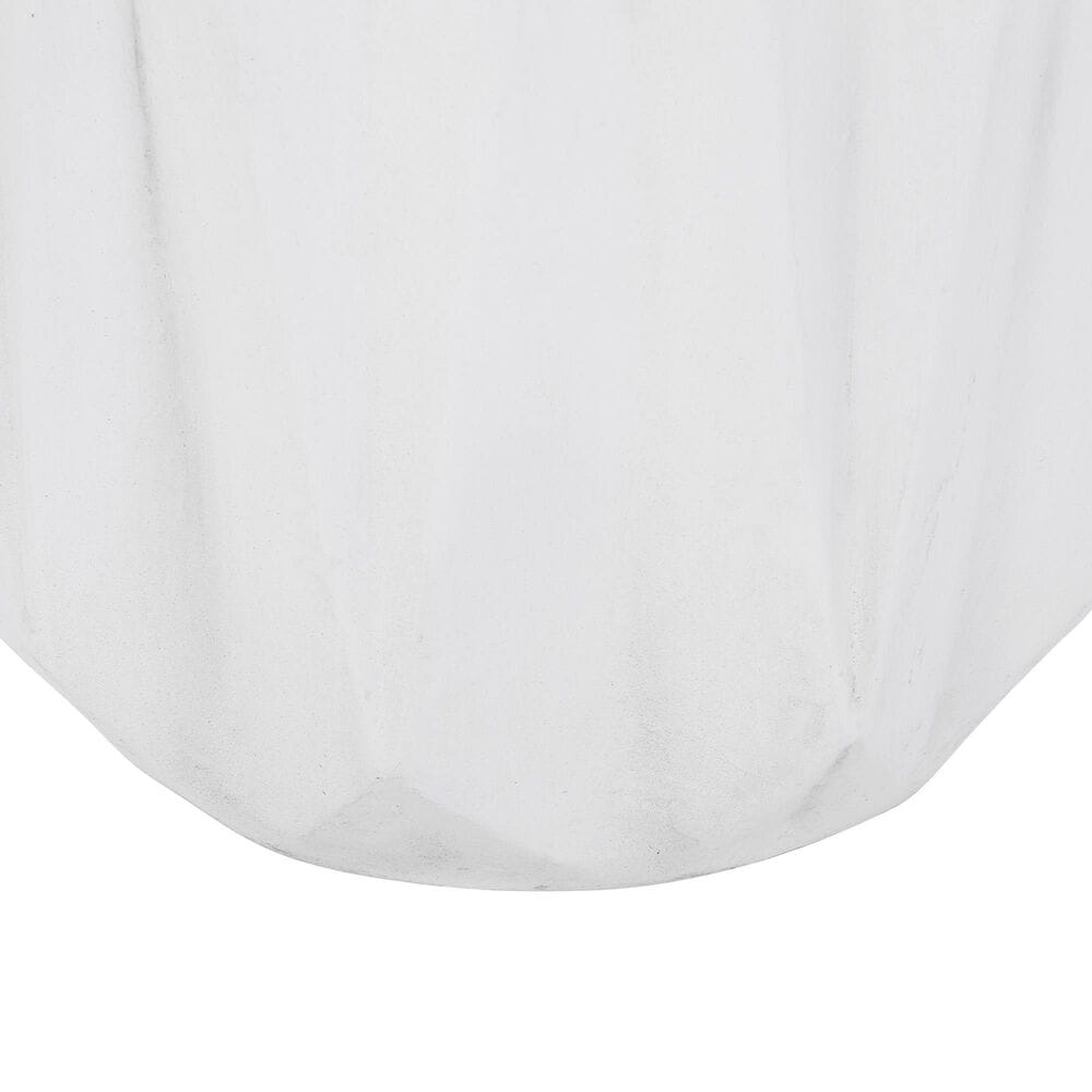 Hearth and Haven Star Patio Side Table in Antique White, , large