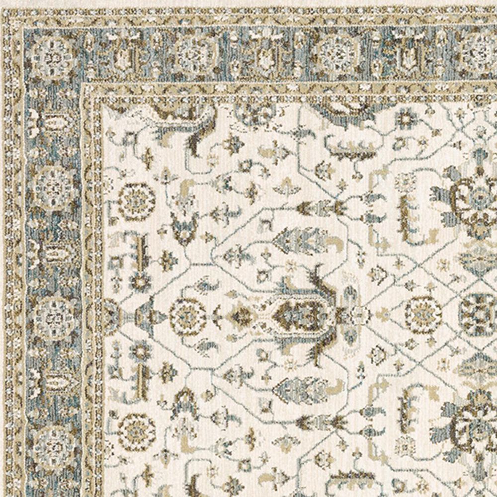 Oriental Weavers Andorra 9537P 2&#39;3&quot; x 8&#39; Ivory Runner, , large