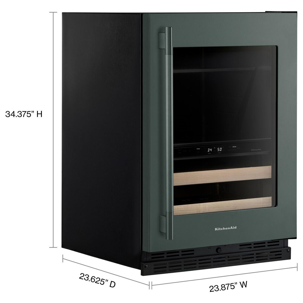 KitchenAid 4.8 Cu. Ft. Beverage Center with Right Hinge in Juniper, , large