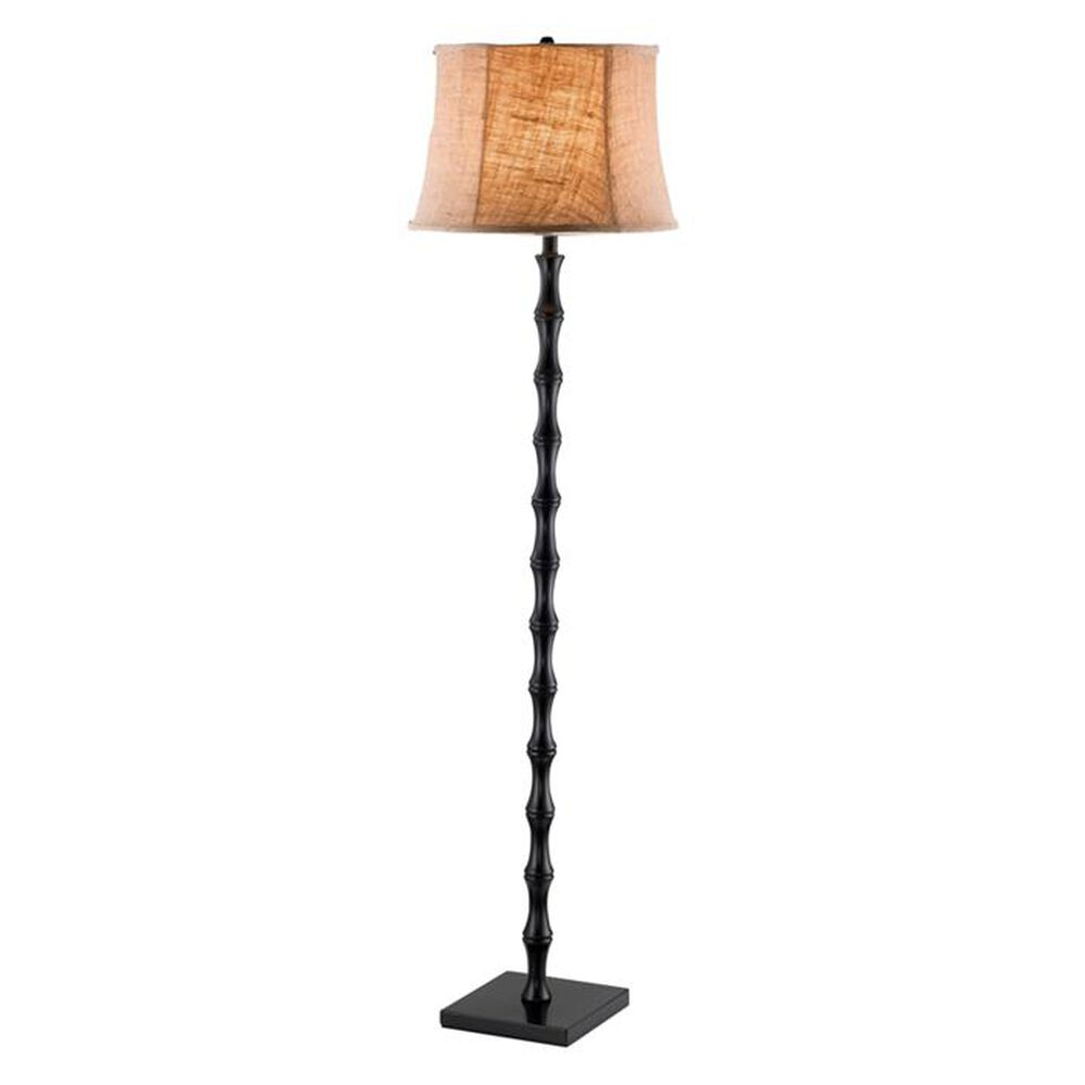 Adesso Stratton Floor Lamp in Black, , large