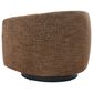 Safavieh Kellybryn Swivel Chair in Dark Brown, , large