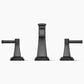 Kohler Riff Widespread Bathroom Sink Faucet in Matte Black, , large