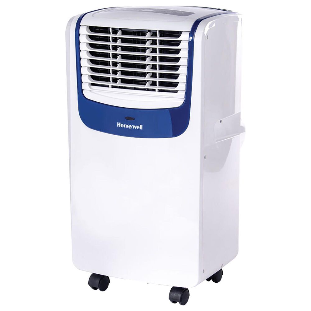 Almo Distributing Honeywell 8,000 BTU Portable Air Conditioner White/Blue, , large