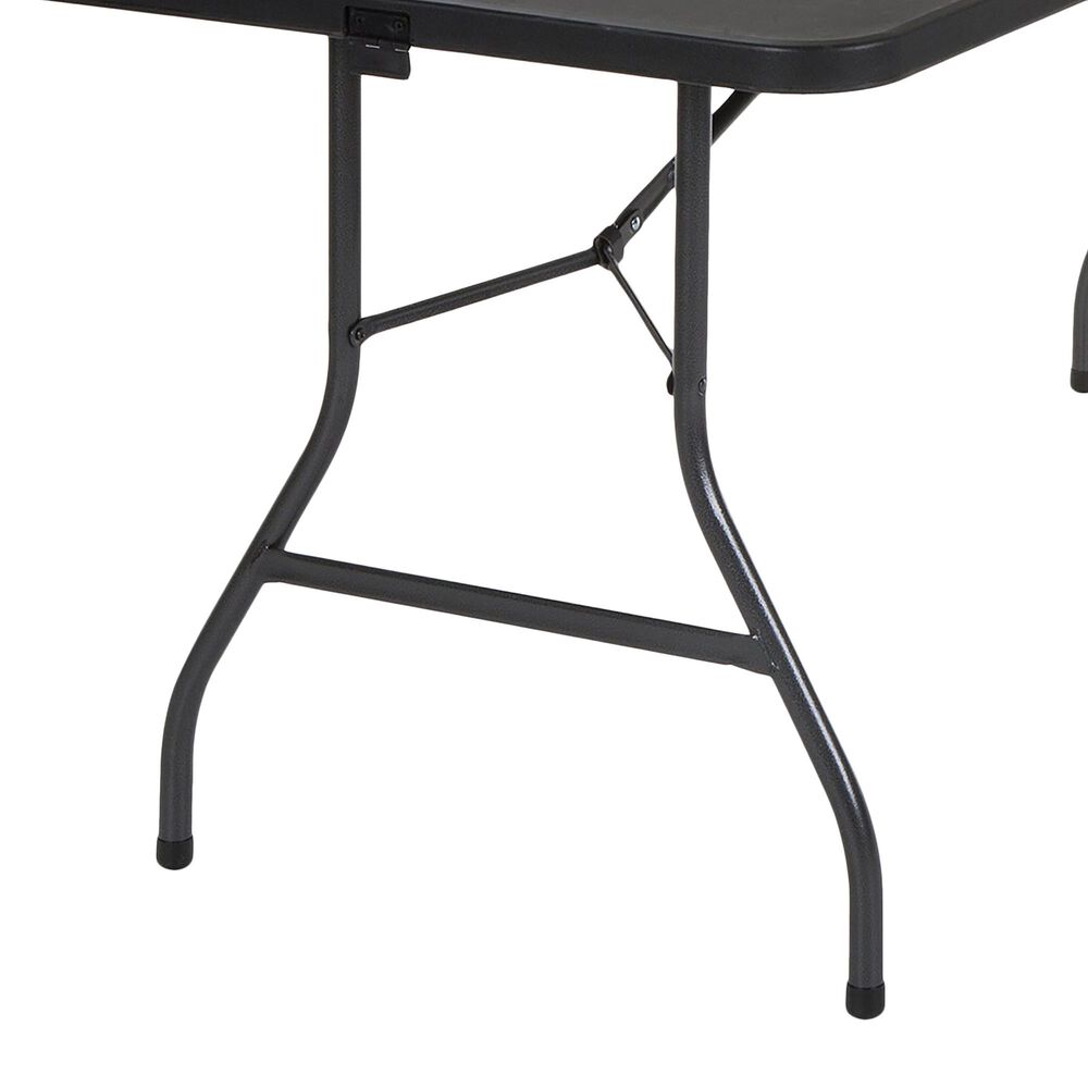 DHP 6&#39; Folding Table in Black, , large