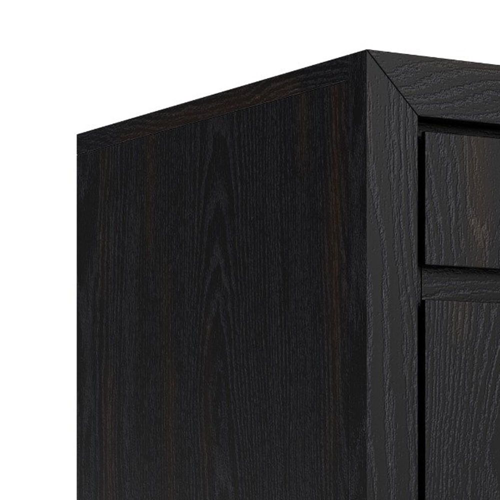 Riverside Furniture Westwood 2-Piece Corner Desk and File Cabinet Set in Ebony Whiskey Oak, , large