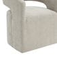 Furniture of America Rivena Modern Arm Chair with Casters in Taupe, , large