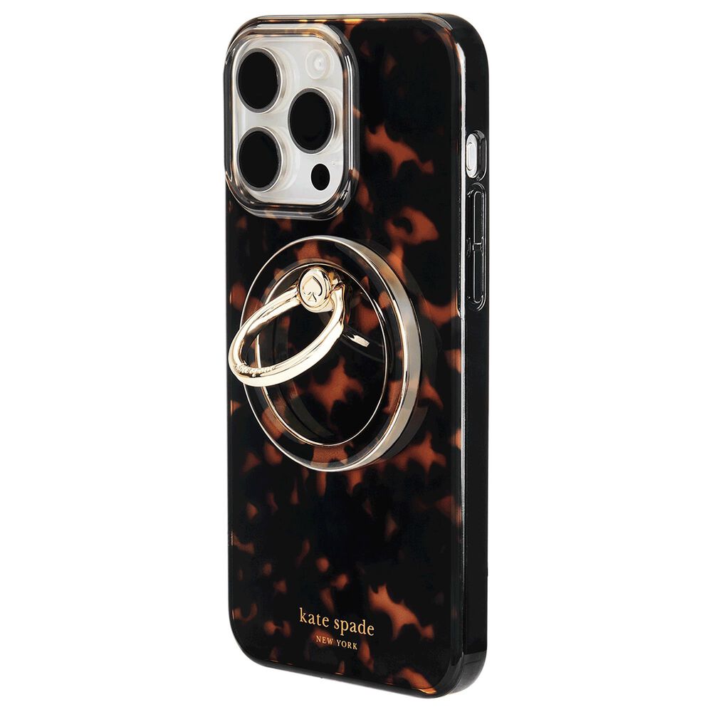Kate Spade Magnetic MagSafe Ring Stand in Tortoiseshell, , large