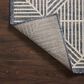 Loloi II Rainier RAI-03 2"2" x 3"9" Denim and Ivory Indoor/Outdoor Area Performance Rug, , large