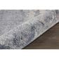 Nourison Rustic Textures RUS06 5"3" x 7"3" Grey and Beige Area Rug, , large