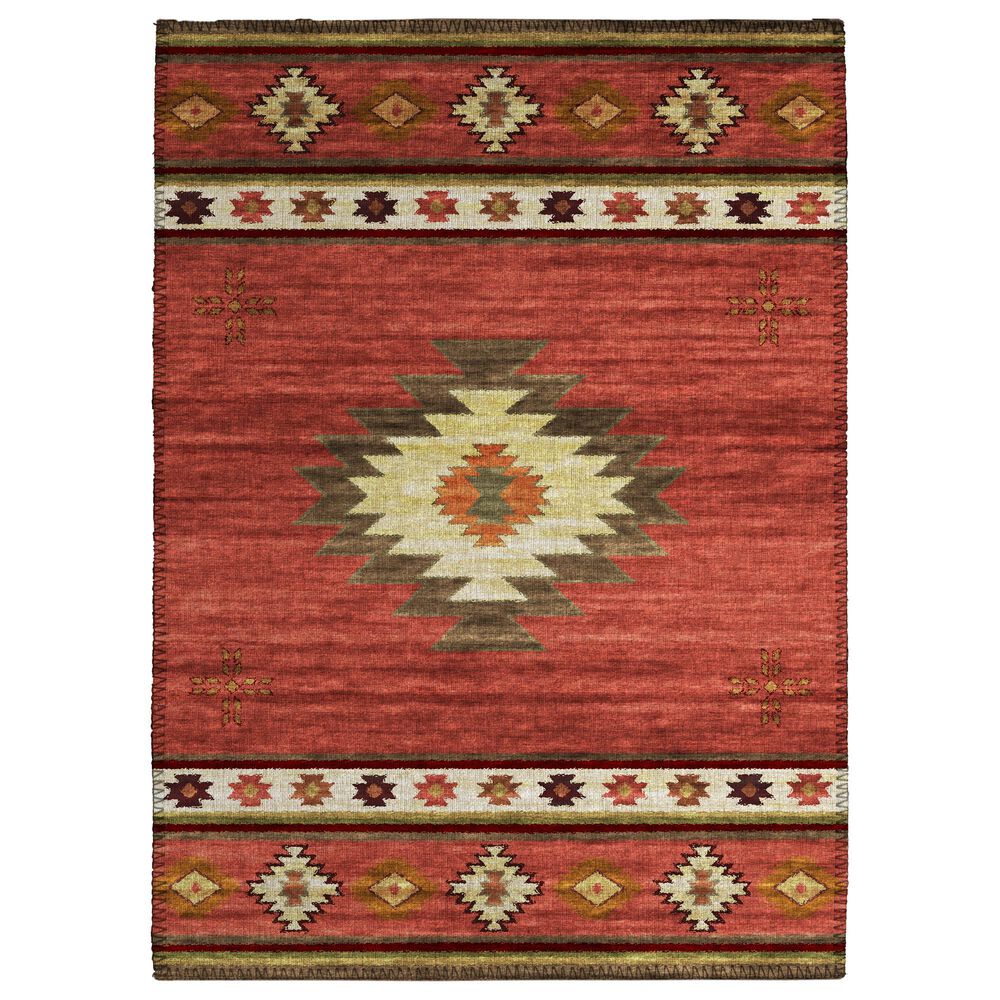 Dalyn Rug Company Phoenix 1"8" x 2"6" Paprika Indoor/Outdoor Area Rug, , large