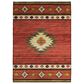 Dalyn Rug Company Phoenix 1"8" x 2"6" Paprika Indoor/Outdoor Area Rug, , large