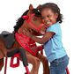 Radio Flyer Chestnut Plush Interactive Riding Horse in Multicolor, , large
