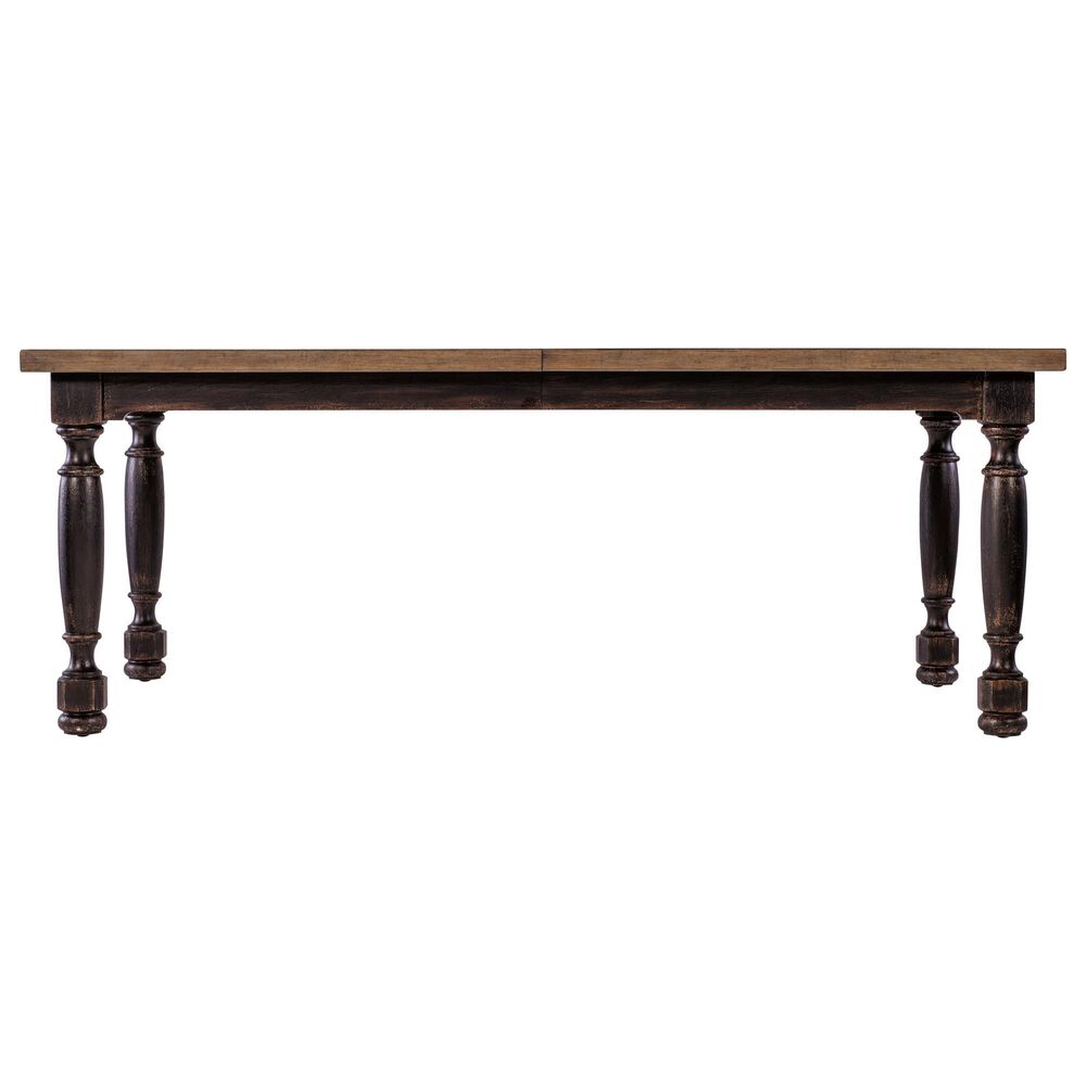 Hooker Furniture Americana Traditional Dining Table and 6 Chairs in Black, , large