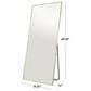 Maple and Jade Floor Mirror with Stand in Gold, , large