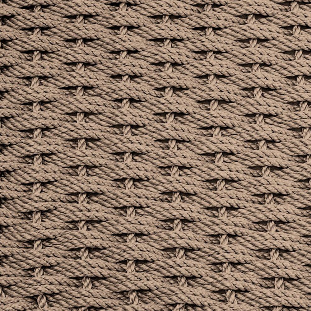 Blue River Doris Outdoor Dining Chair with Truffle Rope Seat in Dark Eucalyptus (Set of 2), , large