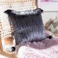 Safavieh Gwena 16" Pillow in Dark Gray, , large