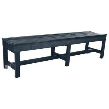 Highwood USA Weldon 6" Picnic Backless Bench in Federal Blue, , large