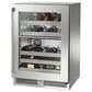 Perlick Marine 24" Wine Center with Right Hinge Solid Door in Stainless Steel, , large