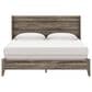 Ashley Elbrim 5-Piece King Bedroom Set in Brown with LED and USB Ports, , large