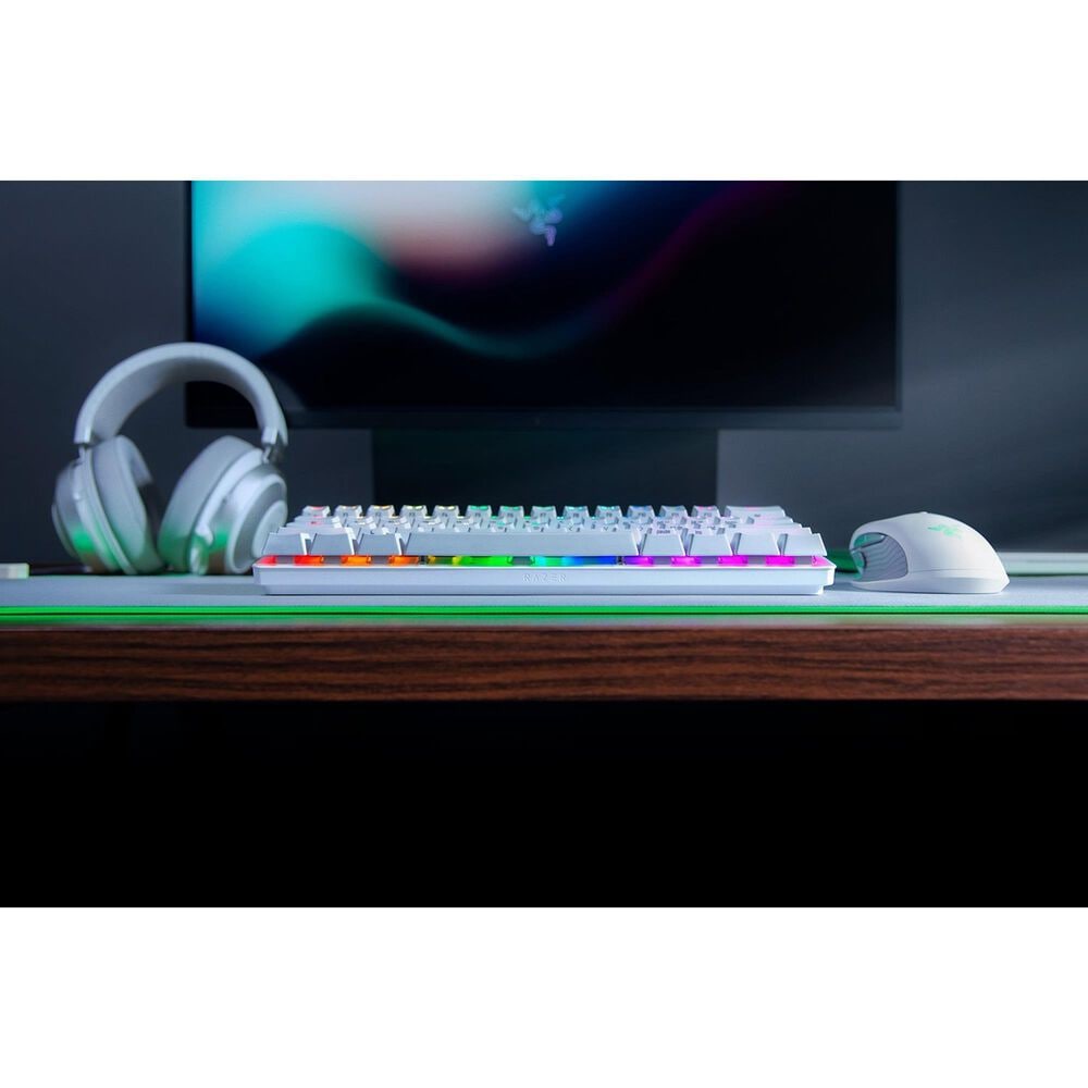 Razer Huntsman Mini 60% Optical Gaming Keyboard in Silver, , large