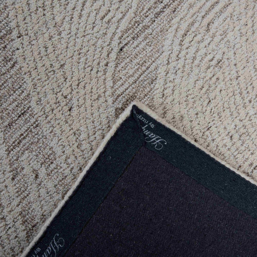 RIZZY Willow Abstract Brown, Ivory and Beige 9'9" x 13'9" Area Rug, , large