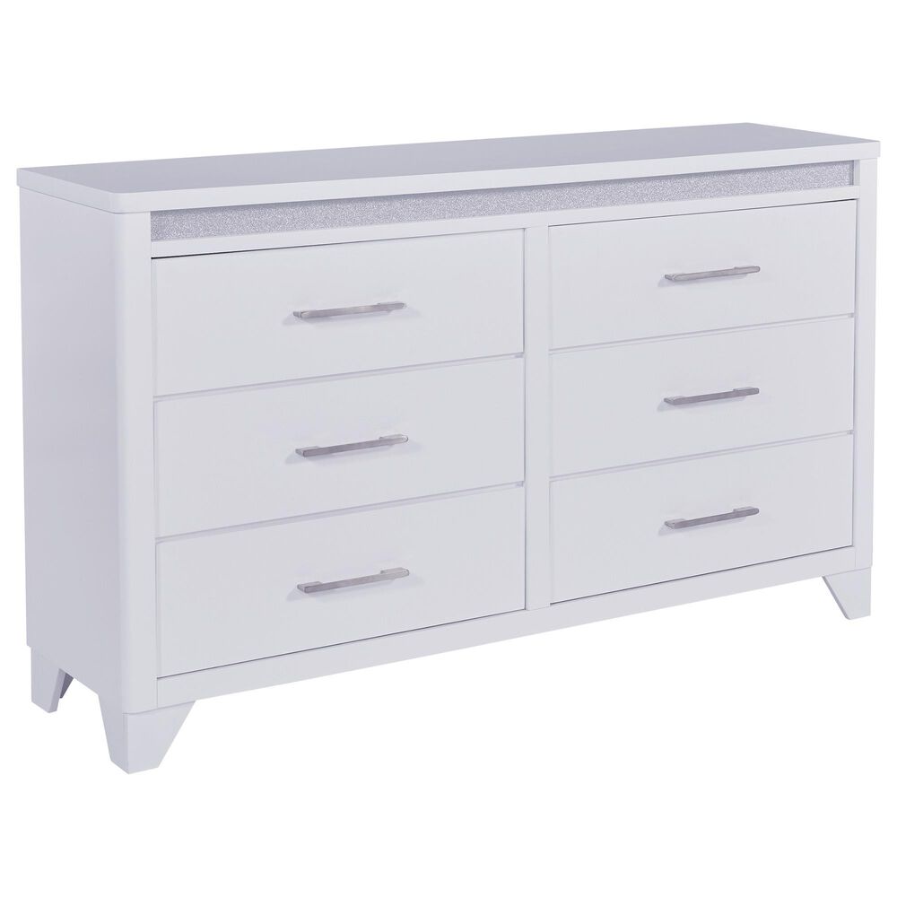Ashley Jarlee 5-Piece California King Upholstered Bedroom Set in White, , large