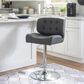 Linden Boulevard Bridger Barstool in Gray, , large