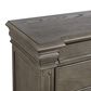 Mayberry Hill Kings Court 5 Piece King Panel Bedroom Set in Grey, , large