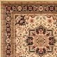 Safavieh Lyndhurst 8" x 10" Beige and Black Area Rug, , large