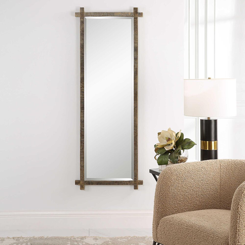 Uttermost Abanu Mirror in Antique Gold, , large