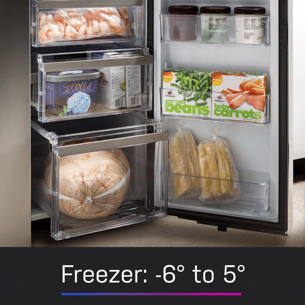 GE Profile 28.3 Cu. Ft. Quad-Door Refrigerator with Dual-Dispense AutoFill Pitcher in Fingerprint Resistant Stainless, , large