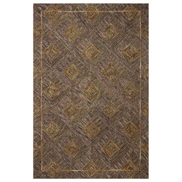Loloi II Varena 2"6" x 7"6" Plum and Gold Runner, , large