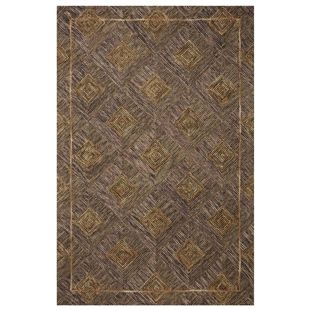 Loloi II Varena 2"6" x 7"6" Plum and Gold Runner, , large