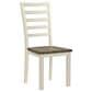 Golden Wave Furniture Wichita 6-Piece Dining Set in Dogwood Bark and Blossom, , large