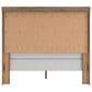 Ashley Oliandon 4 Piece Queen Bedroom Set in Light Brown with Panel Bed, Dresser, Mirror and Nightstand, , large