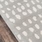 Momeni Delmar 2" x 8" Gray Runner Rug, , large