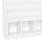 RiverRidge Home 3-Cubby Kid Book Rack in White, , large