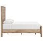 Ashley Brozmont Full Panel Platform Bed in Tan, , large