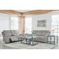 Ashley Barnsana Power Reclining Sofa in Ash, , large
