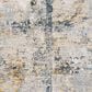 Surya Laila 12" x 15" Light Gray, Navy, Camel, Wheat and Charcoal Area Rug, , large