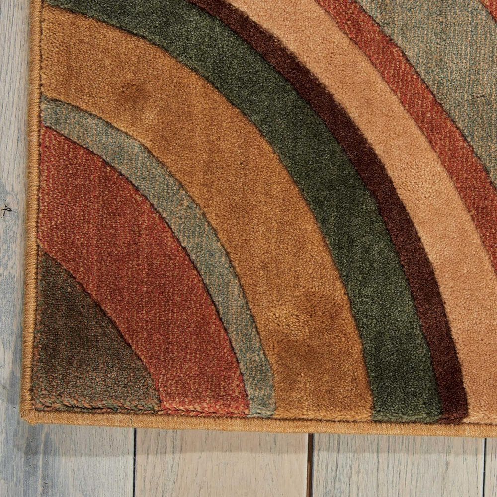 Nourison Somerset ST81 2&#39;3&quot; x 8&#39; Tan Runner, , large